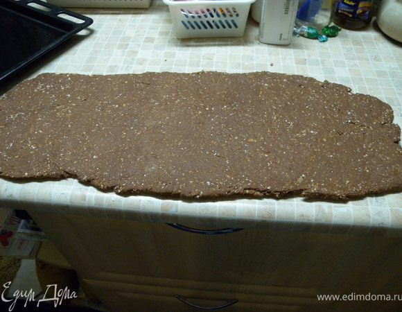 но так, чтобы тесто было придатным для печенья. Раскатать