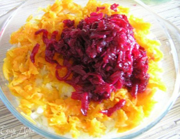 морковь и свекла.