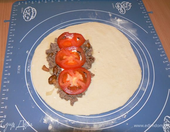 сыр,с помидорами