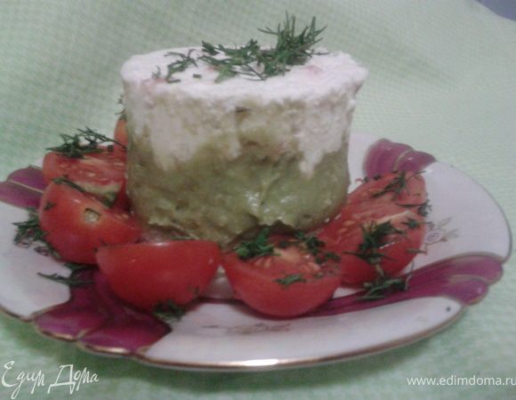 выложить и украсить зеленью.