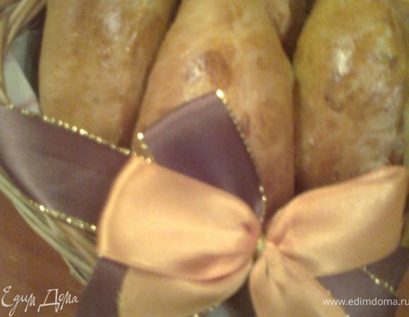 Всё,укладываем в корзиночку и украшаем!Если подарите такую корзиночку одинокой бабусе или дедусе-они будут счастливы!