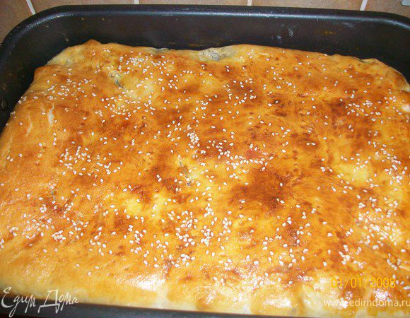 Печь около 45-50 мин. до румяной корочки.