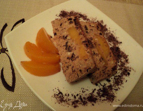 При подаче порезать кусочками, можно дополнить кусочками персика. Приятного аппетита!