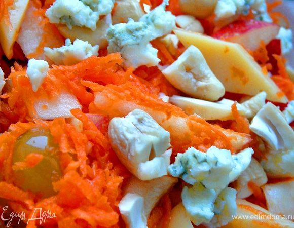 А можно заправить ложечкой меда и раскрошить сыра типа"ДорБлю".Приятного аппетита. 