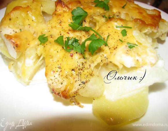 Подавать с пылу с жару, присыпав петрушкой. Угощайтесь!)))