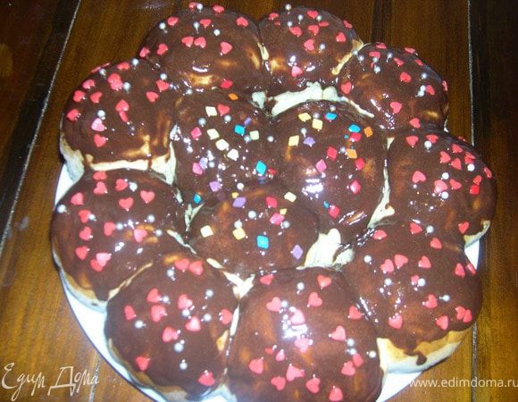 Украшаем булочки.Приятного аппетита!!!