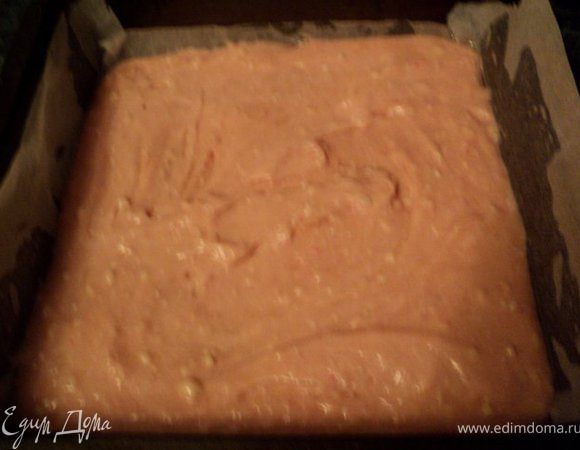 В четвертую часть порошок киселя.