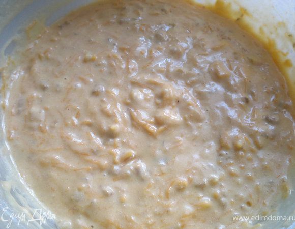 а затем муку и разрыхлитель