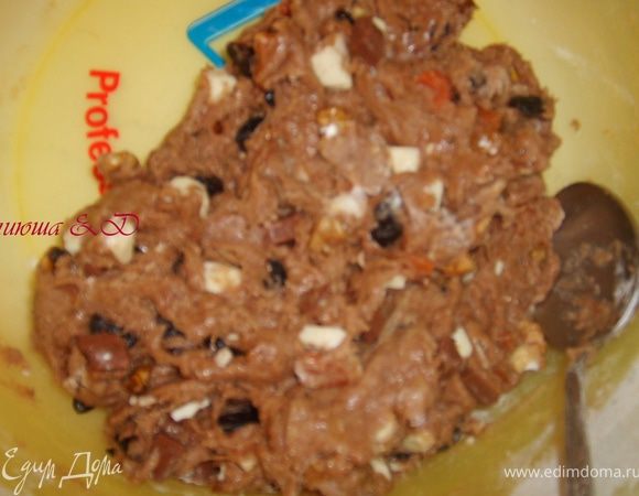 Замешиваем тесто ложкой