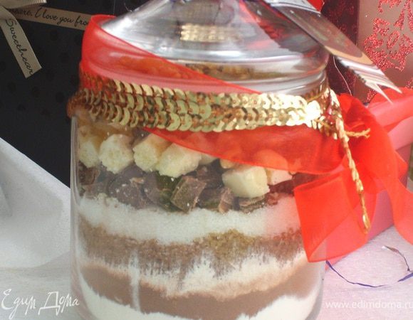 Не забудем подписать открыточку с инструкцией по приготовлению.