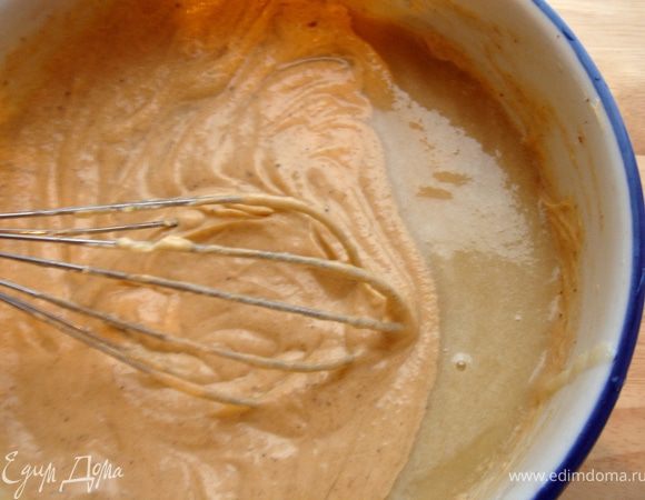 Смешать массу с марципановой смесью.