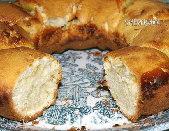 Вот такой он получается в разрезе, где нет мармелада.