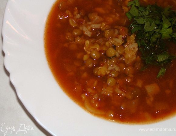 Подавать, посыпав кинзой. Приятного аппетита! :)