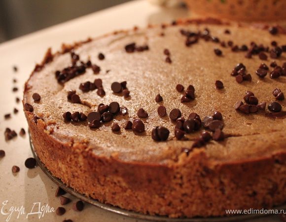 Готовый чиз вынуть из духовки.Дать остыть. Снять форму и отправить на ночь в холодильник.

С утра на завтрак с кофе ) МММ!
Приятного аппетита *)