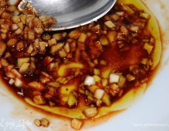 Оливковое масло и сок лимона