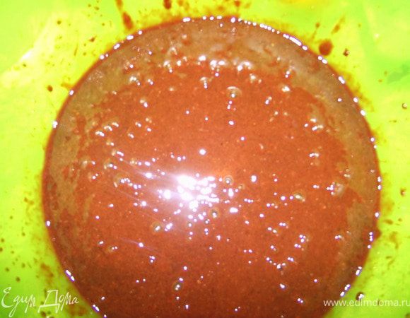 Измельчить до состояния пюре в блендере.