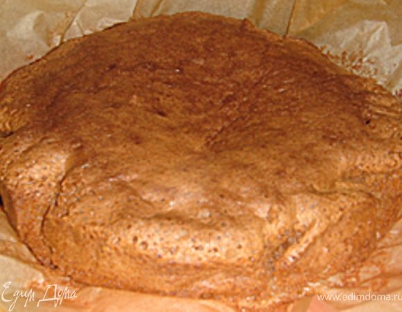 В предварительно разогретую до 170 С духовку, ставим печься на 30 мин.
Я делала двойную порцию бисквита.