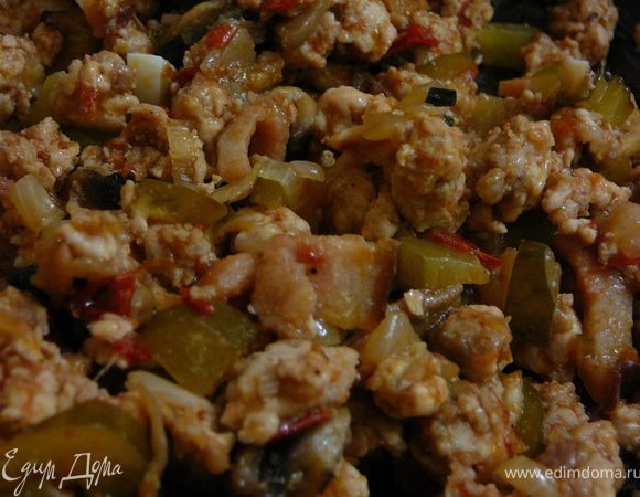 Посолить,поперчить,добавить щепотку тимьяна и дать слегка остыть.