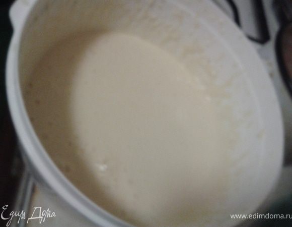 добавить соду и муку