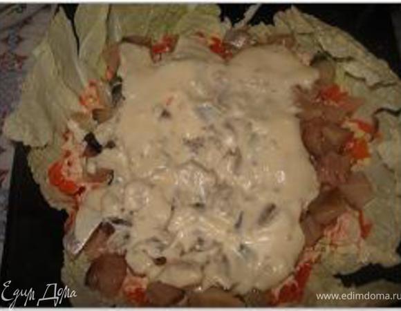 2-й слой – сельдь;
