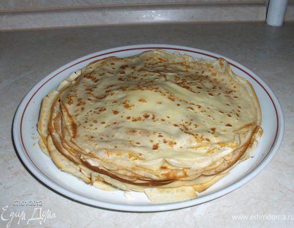 Печём блинчики