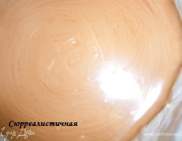 Достаем наш торт