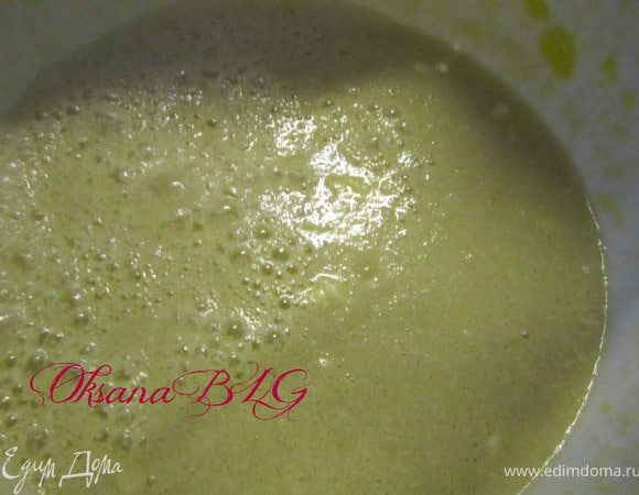 Добавить к яичной масе.