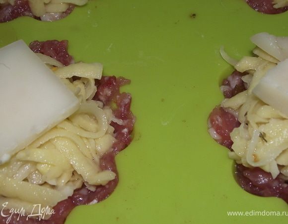 На картофель -сыр