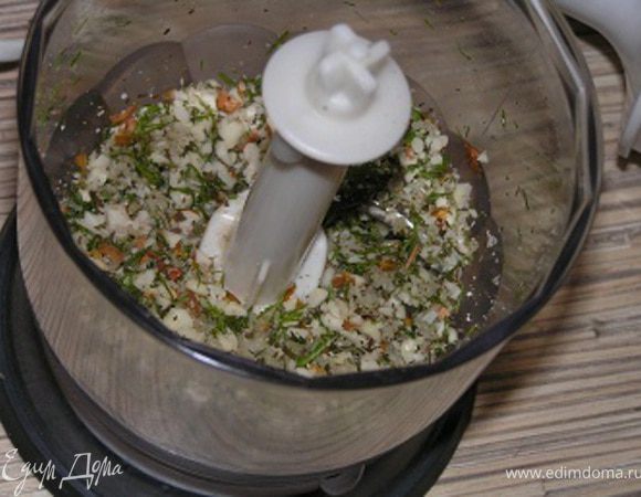 Измельчить до однородности.