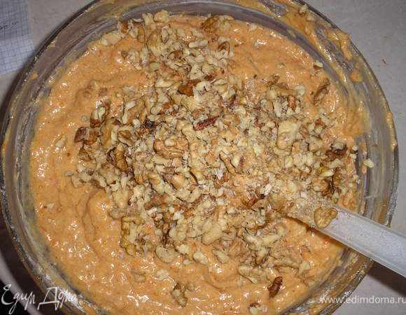Добавляем орехи.