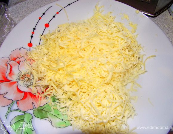 Сыр натереть сыр на терке.