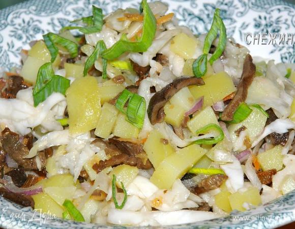 Подаем к столу, присыпав рубленной зеленью. Приятного аппетита!