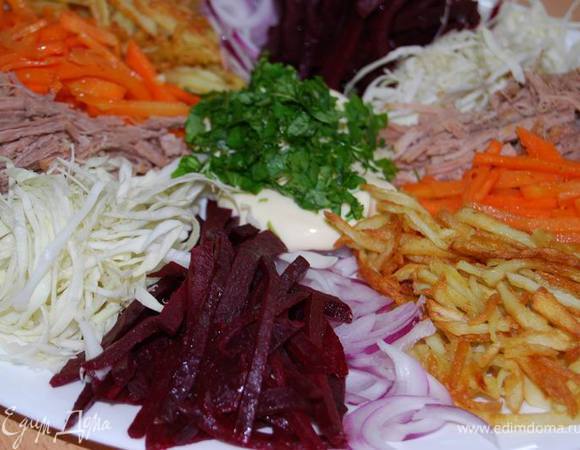 Для пикантности можно добавить мелко нарубленную кинзу, петрушку или укроп.