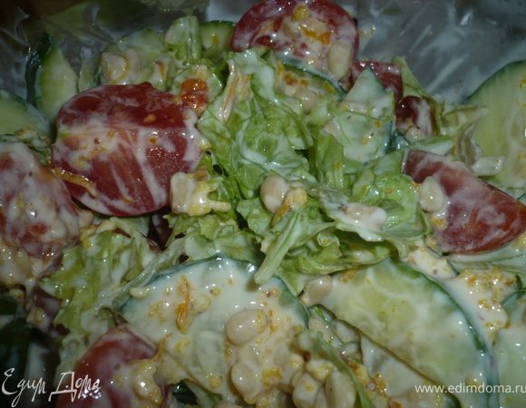 Все перемешали. Если необходимо посолить по вкусу. Приятного аппетита!!!