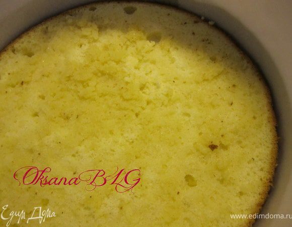 Накрыть коржом (24 см.)