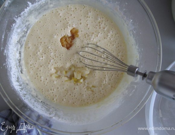 Добавить лимон,порезанный мелко, и конфитюр.