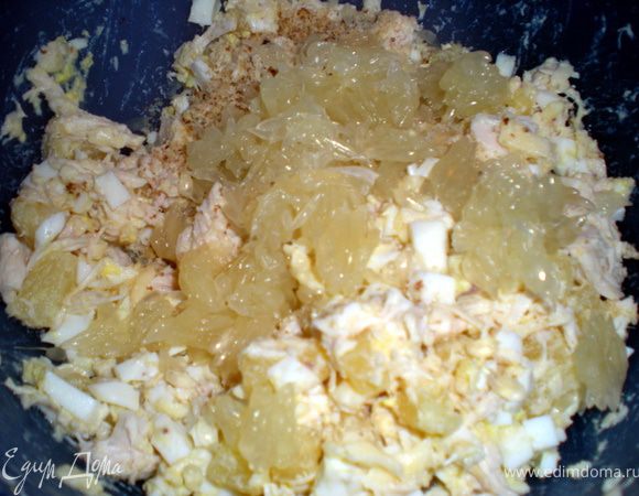 Добавить свити и грецкий орех.