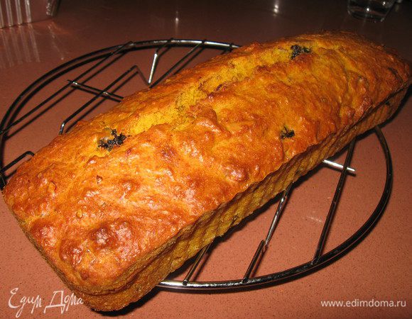 Выкладываем тесто в форму, выпекаем 45 минут при 180 гр.
