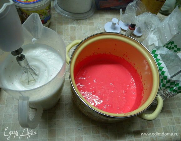 (Если пользуетесь красителем, то на этом этапе). 