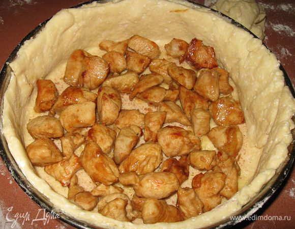 Выложить мясо