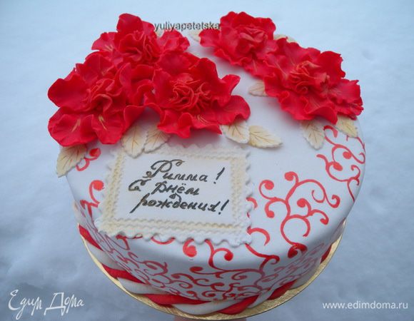 Дополнения-замечания 29.01.2011 (через три четыре дня после "выкладки" рецепта): Пишу потому как рецепт уже кое кто опробовал. некоторым понравился, некоторым нет. Скажу так. Это не мой эксперимент, это рецепт, который часто встречается на сайтах подобного типа. Плюс, есть руцепт бисквита, где мука и крахмал 50:50 и таким рецептом часто пользуется наш профи-кулинар (не называю имени, тка как вы догадались о ком я). И если бы тот бисквит был плохим, она бы точно его не использовала. Вкус у нее хороший. Плюс тоже не жалуюсь на вкус. Из такого бисквита (разных по цвету) делала на последний месяц 4 торта, три из которых были на заказ и в подарок. Да и те, кто ел торт все были в восторге. Торт "Мальва" я уже выложыла. Скоро выложу остальные. Да и тот человек который получил  подарок торт с коричневым бисквитом (какао) Ооооочень привередливый и торты почти не есть. Хвалил недели две. Честное слово. Так вот. Но что я знаю точто, так это то, что у всех людей вкусы разные. Даже видела пару раз негативные комментарии на рецепты САМОЙ Юлии Высоцкой. Если ее рецепты кому-то не пришлись по вкусу, так что говорить о других. Сейчас не припомню все рецептов, но какой-то там пирог с горчицей точно все ругали. Я например, не переношу сочетание ананаса с курицей (как запекают в духовке) и чай с бергамотом. Просто рекомендую, не готовить торты, которые вы не испробовали раньше сразу на какой-то праздник. Мне нравится, как делает Светлана Горбуненко и Римма (по-моему). Они всегда готовят на пробу, а потом уже повторно для гостей. Простите, друзья, если что не так сказала. :-)))) 