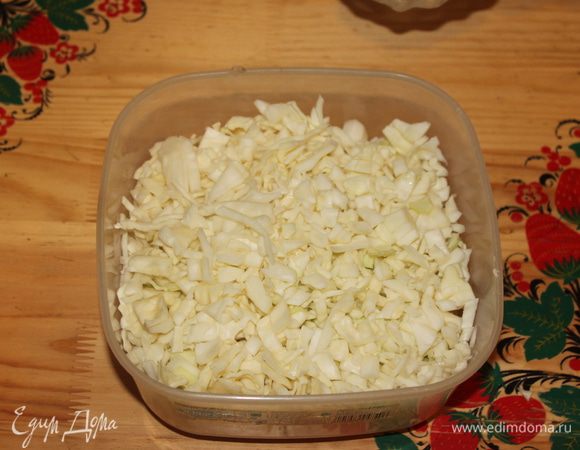 шинкуем капусту 