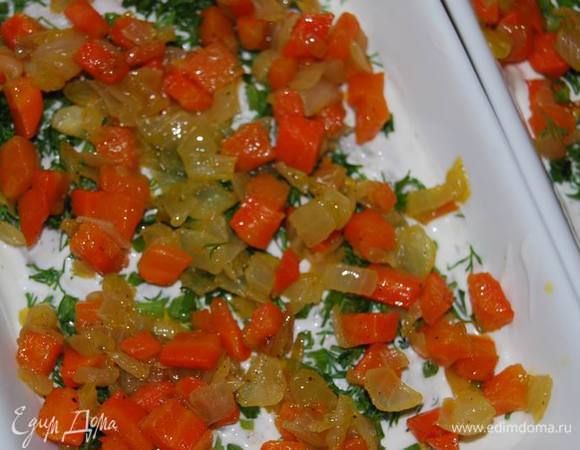 Снова слой овощей.