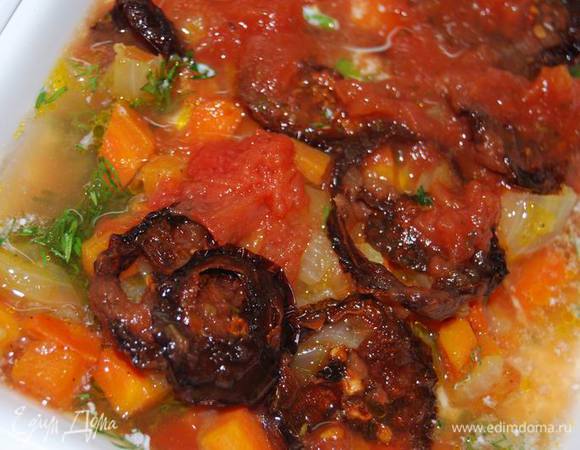 Добавляем немного воды.