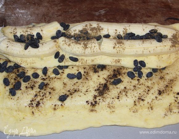 Загибаем край и ещё один слой..