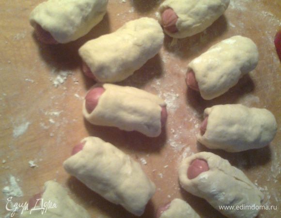 Защипываем и переворачиваем швом вниз