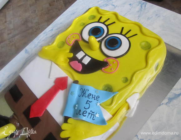 Можно сделать и флажок с именем именинника.