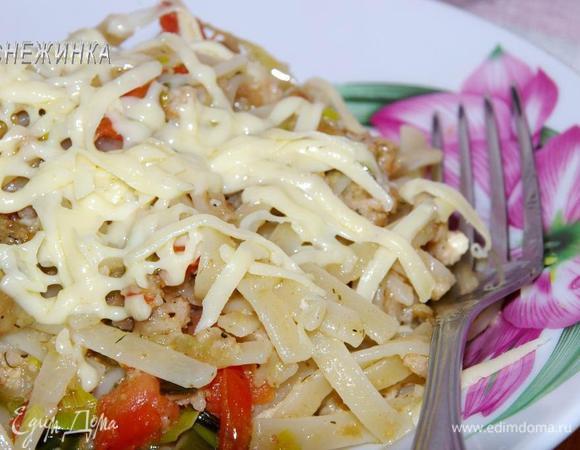 Подаем порционно, присыпав натертым сыром.