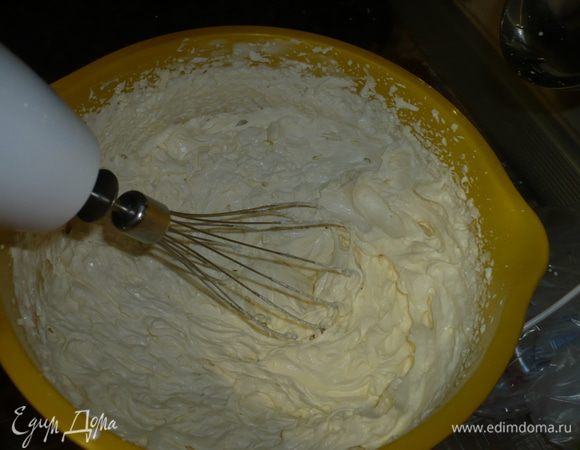 добавим 90 гр. сахарной пудры, и после коньяк