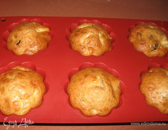 Выпекаем ~ 25 минут при 175 градусах.